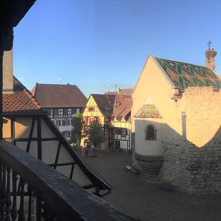 Duplex Saint Lustre, View Over Castle And Storks, 5 Mn From Colmar Егишем Екстериор снимка